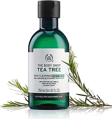 Nettoyant nettoyant pour le corps à l'arbre à thé the body shop 250