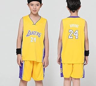 Maillot pour enfants de basket-ball nba los angeles lakers 24