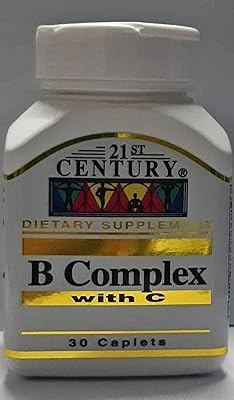 Complexe de vitamines b et c du 21e siècle, 30 gélules