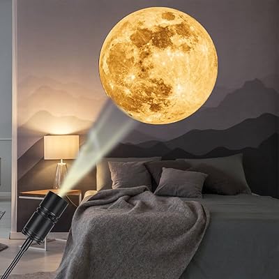 Lampe de nuit en forme de lune budlil (type usb)