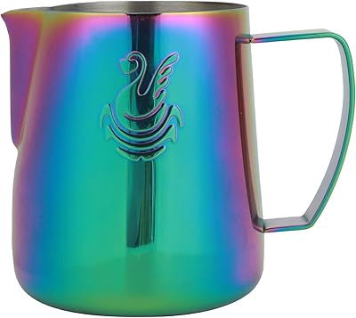 Pichet à lait coloré en acier inoxydable, pichet à lait, crémier, pichet à