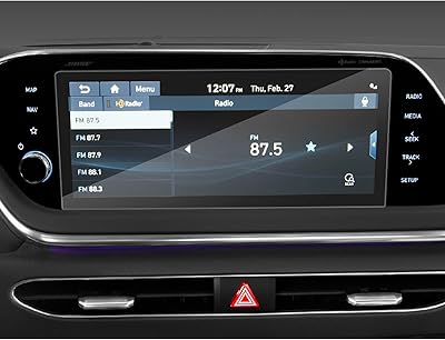 Pour hyundai sonata dn8 2020, autocollant de pare-brise intérieur pour navigation gps
