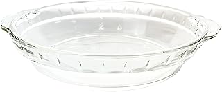 Plat à tarte rond en verre taliona 9,25 pouces, transparent, tl2213607, ustensiles