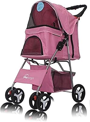 Poussette pour animaux n&v, porte-animaux en tissu oxford, haute densité, tube en acier