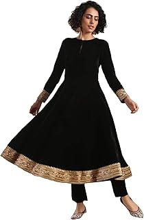Kurti indien pour femme avec pantalon | robe anarkali kurta et kurti brodé