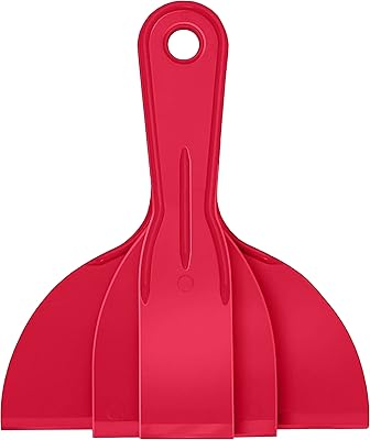 Ensemble de couteaux à mastic en plastique all way 1-1/2 3 6 pouces