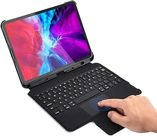 Étui pour clavier sans fil amovible avec pavé tactile ipad
