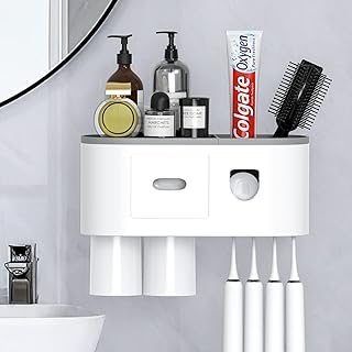 Porte-brosse à dents mural pour salle de bain, brosse à dents pour femme