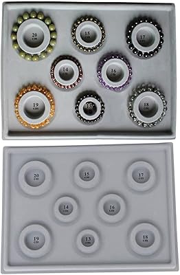 Planche de bracelet de perles fluides organisateur de bijoux bracelet outil de bricolage