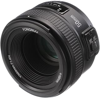 Yongnuo yn 50mm f1.8 af objectif principal à grande ouverture standard pour reflex