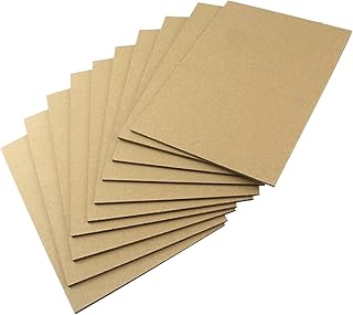 Carton kraft hng s1, format 210 x 148 x 3 mm, paquet