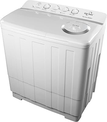 Lave-linge semi-automatique à double cuve star trak 20 kg lave-linge chargement par le haut