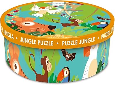 Puzzle jungle 100 pièces