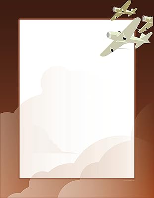 Papier à en-tête pour imprimante laser et jet d'encre air show