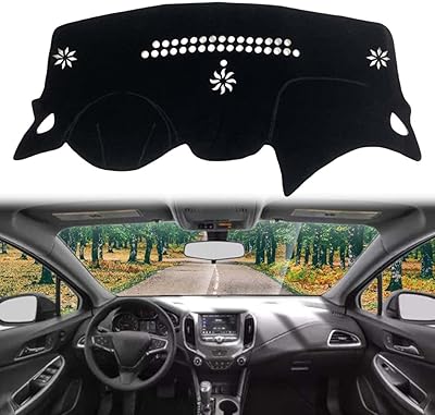 Couverture de tableau de bord de voiture tcx duo coussin intérieur pour chevrolet