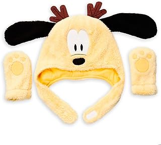 Ensemble moufles et gants disney pluto pour bébé 0-6 mois jaune