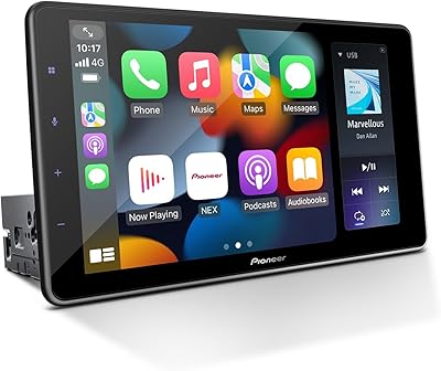 Récepteur multimédia de type flottant pioneer dmh-wt3800nex de 9 pouces - android auto