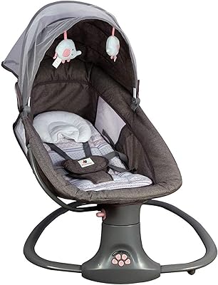 Lit bébé multifonction de luxe 3 en 1 mastella (marron/rose)