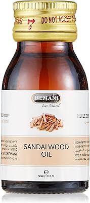Huile de bois de santal hemani 30 ml