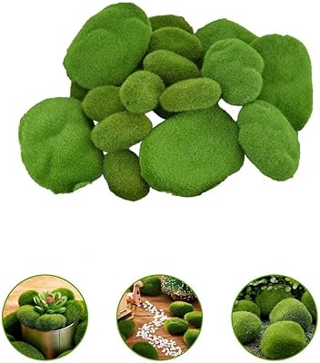 10 pièces de décorations de kit de roches de mousse artificielles, fausses roches