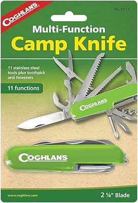 Couteau militaire coghlans fuction 11, multicolore, taille l