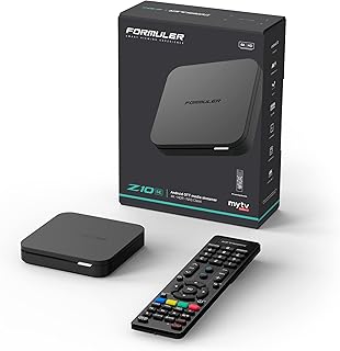 Boîtier tv formular z10 se 4k ultra hd android 10 ott avec prise