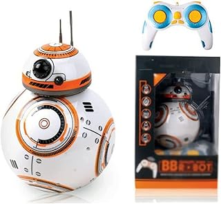 Robot télécommandé, jouets robots intelligents bb-8 avec son musical, cadeau de figurine d'action