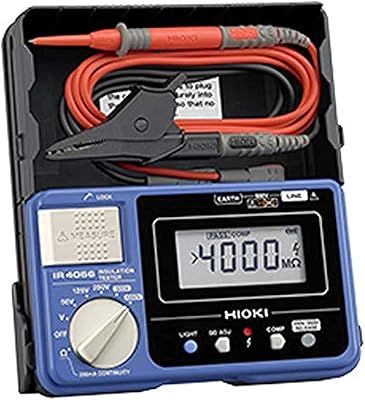 Testeur d'isolation numérique hioki - 1 000 v/2 000 mohm