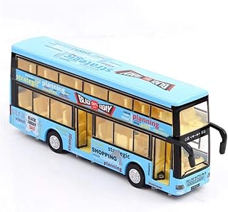 Voitures à tirer, bus scolaire à deux étages en aluminium ou en alliage