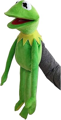 Poupée en peluche grenouille kermit l'ours spectacle de main marionnettes jouets de noël