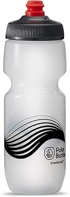 Bouteille polar breakaway d'eau isolée wave frost et charbon de 24 oz