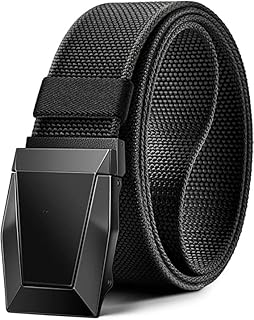 Ceinture tactique pour hommes, ceinture pour hommes en tissu nylon respirant de 120