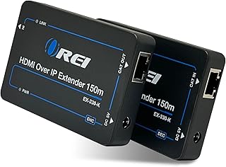 Rallonge hdmi ori sur ethernet sur ip avec câble cat 5 cat 6