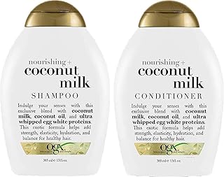 Shampooing et revitalisant ogx pour tous types de cheveux - 385 ml