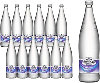 Bouteille d'eau de source highland - 750 ml (paquet de 12)