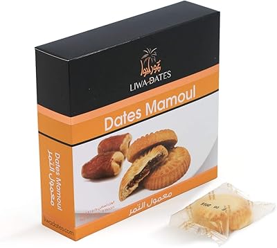 Snack de biscuits nature liwa dattes maamoul, 250 g