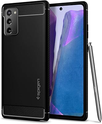Étui de protection spigen rugged armor conçu pour samsung galaxy note 20 5g