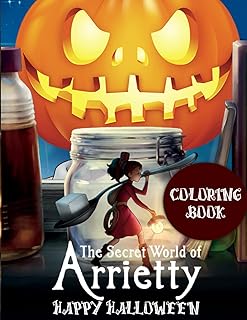 Livre de coloriage d'halloween : le monde secret d'arrietty le fantastique livre de coloriage d'halloween, cadeau pour enfants et enfants, ou merveilleux cadeau d'halloween pour les tout-petits.. Le discount haut de gamme, c'est possible avec Diaytar