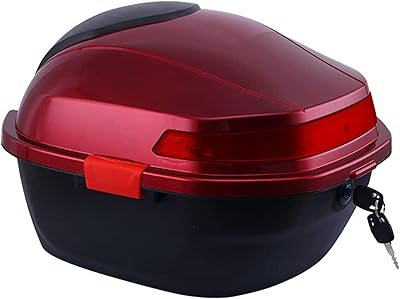 Coffre à bagages pour moto, pour moto, 16 x 16 x 12 pouces