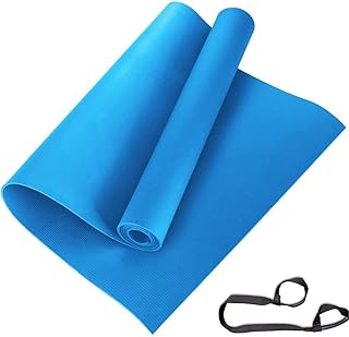 Tapis de yoga et d'exercice arnv avec sangle de transport (fabriqué en inde)