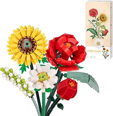 Kit de construction de bouquets de fleurs, tournesols artificiels, projet créatif, décoration intérieure