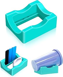 Porte-gobelet en silicone pour tasses porte-gobelet durable avec raclette en feutre à utiliser