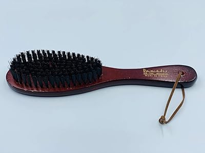 Brosse de nettoyage pour cheveux (noir/marron)