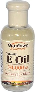 Huile pure de vitamine e sundown naturals, 70 000 ui 2,5 ml