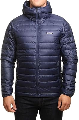 Patagonia doudoune à capuche patagonia pour hommes - gris plume, petit