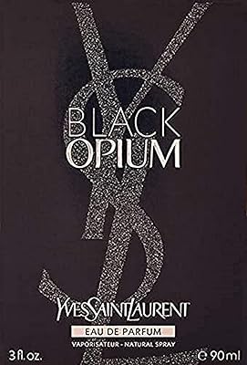 Black opium d'yves saint laurent pour femme - eau de parfum, 90 ml