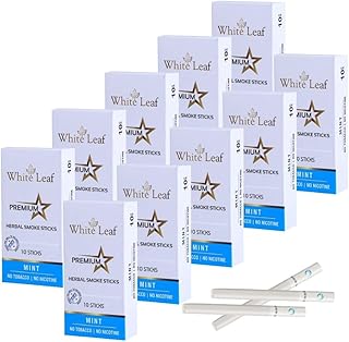 Cigarettes à fumée base de plantes white leaf premium 100 %