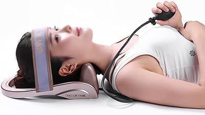 Orthèses cervicales, orthèses de traction utérine, dispositif gonflable d'alignement de la courbe de la colonne vertébrale, étirement de tension, soulagement de la douleur, posture de la tête avant et thérapie physique pour un usage domestique. Diaytar : Vivez l'expérience du shopping malin