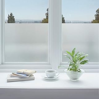 Film de confidentialité jahoot pour fenêtre, adhésif statique pour porte en verre teinté