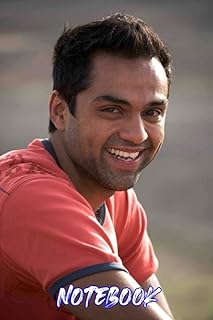 Cahier ligné vierge abhay deol pour les fans, faites-en une jolie idée cadeau